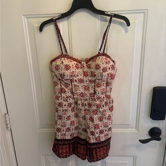 Band of Gypsies Bohemian Print Romper - Picture 2 of 4